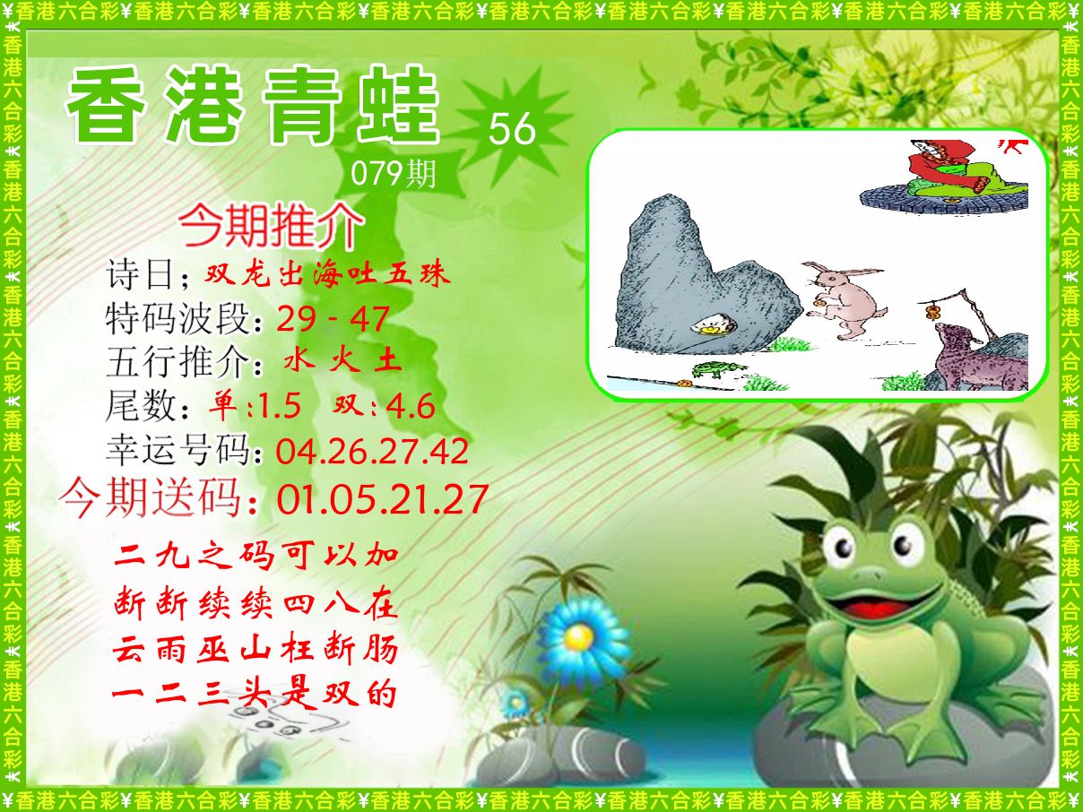 青蛙系列56 第79期
