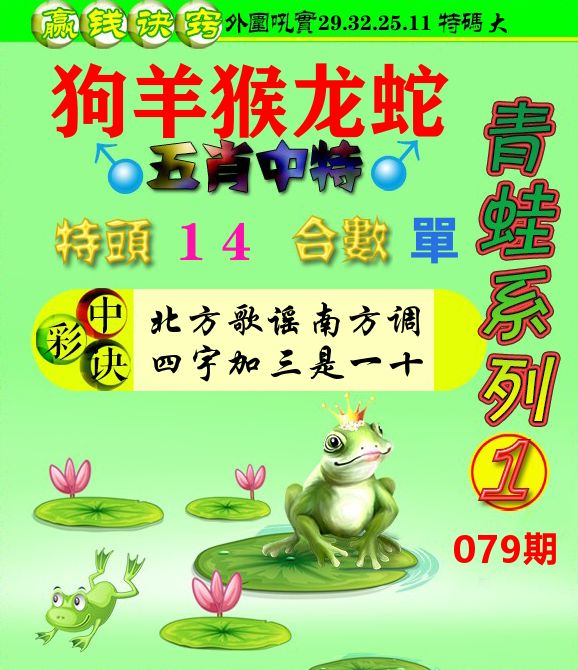 青蛙彩图 第79期