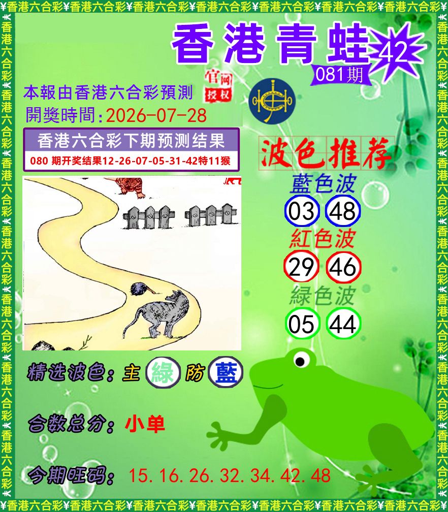 青蛙系列42 第81期