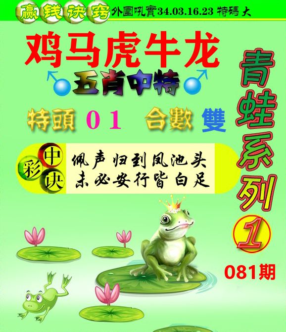 青蛙彩图 第81期