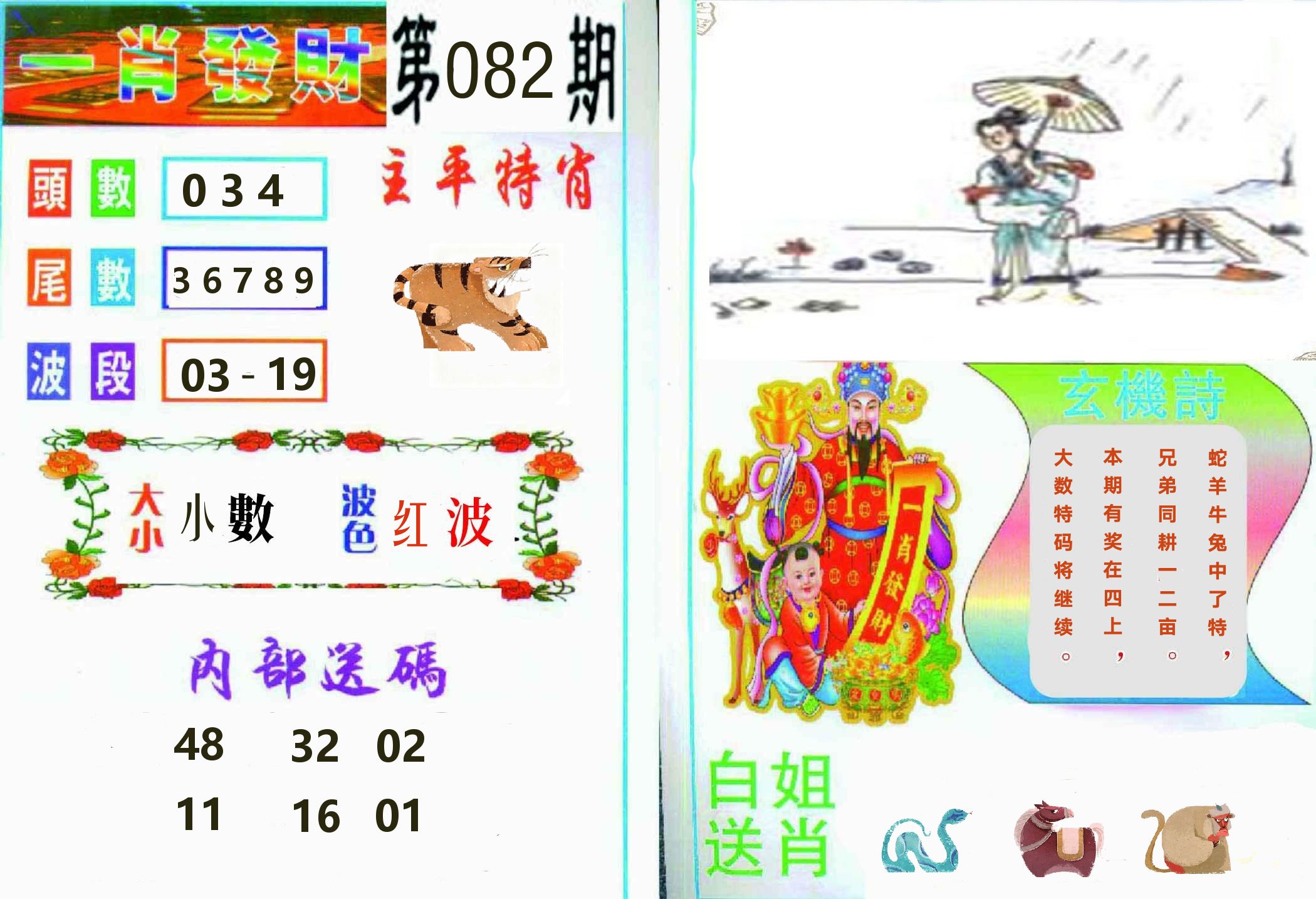 一肖發財 第82期