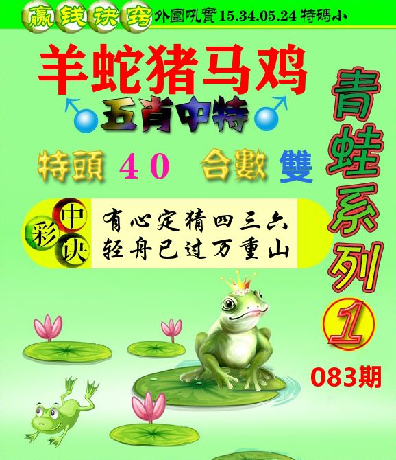 青蛙彩图 第83期