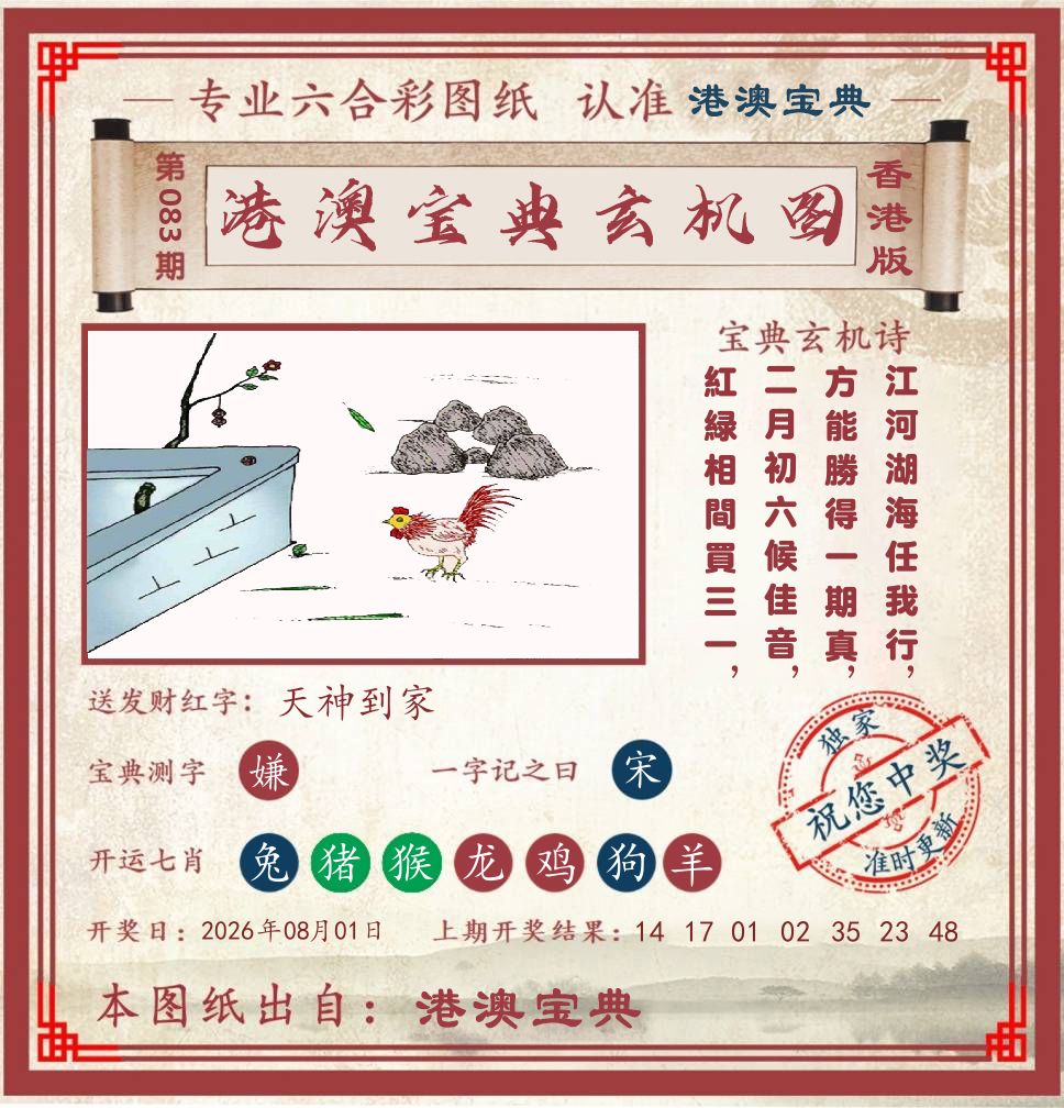 港澳宝典玄机图 第83期