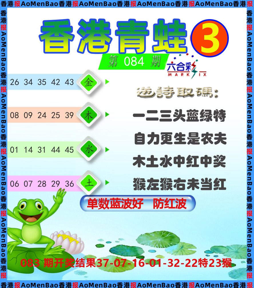 青蛙系列3 第84期