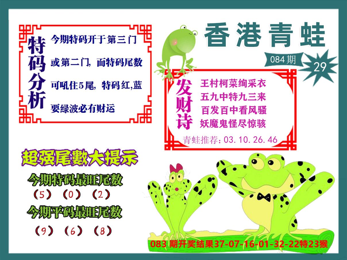 青蛙系列29 第84期