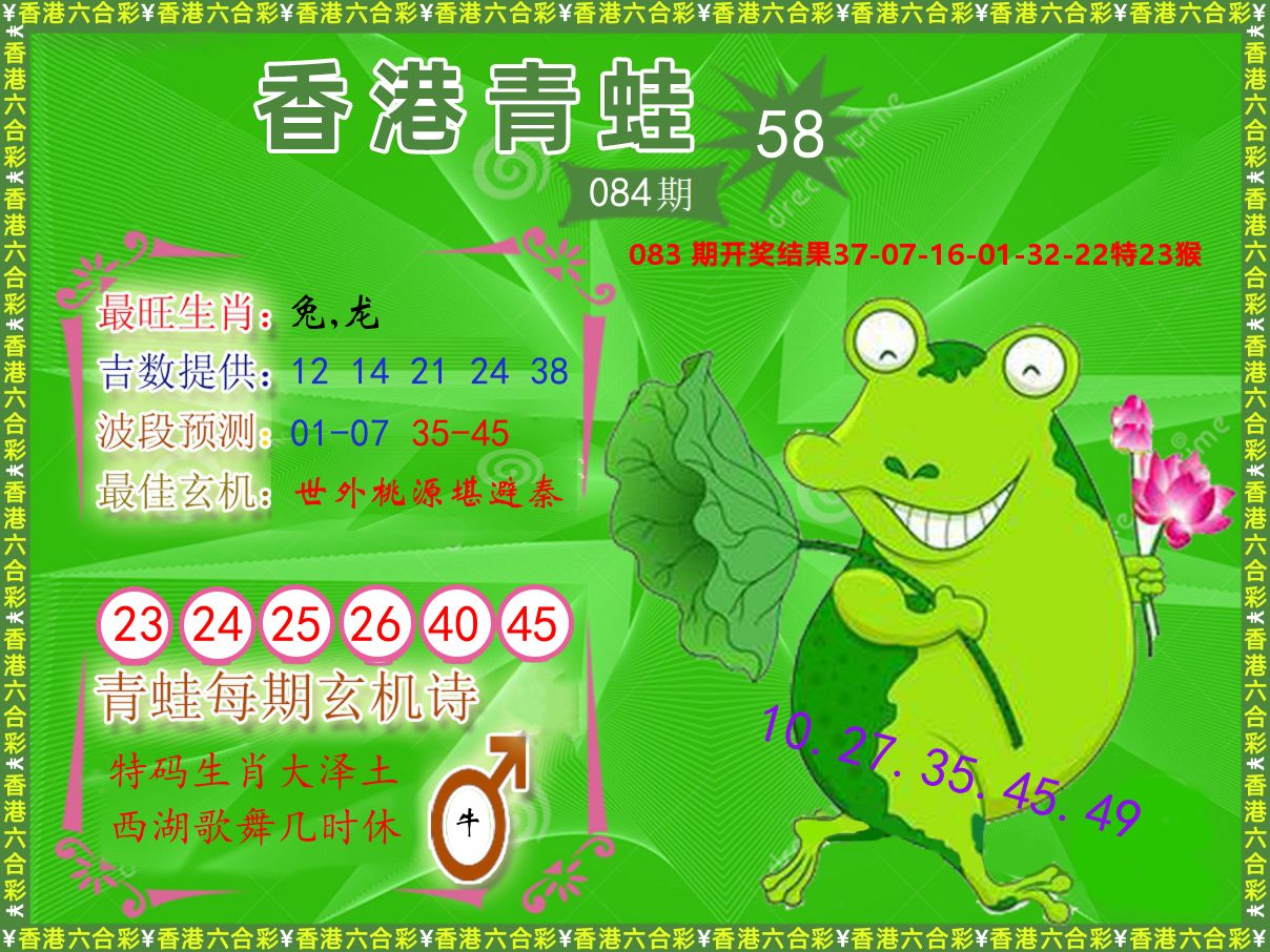 青蛙系列58 第84期