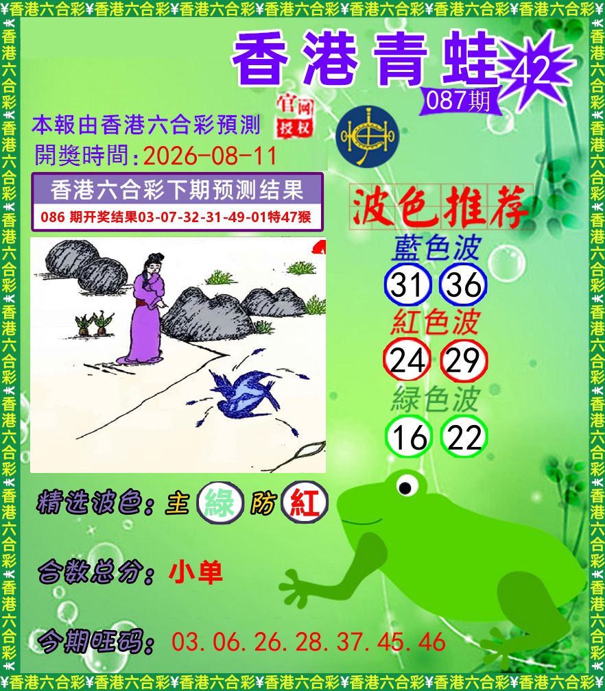 青蛙系列42 第87期