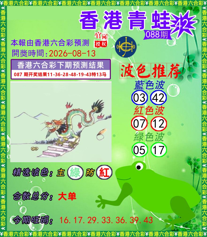 青蛙系列42 第88期