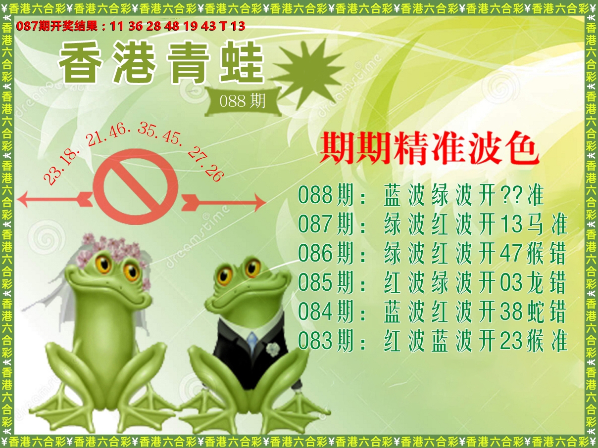 青蛙系列63 第88期