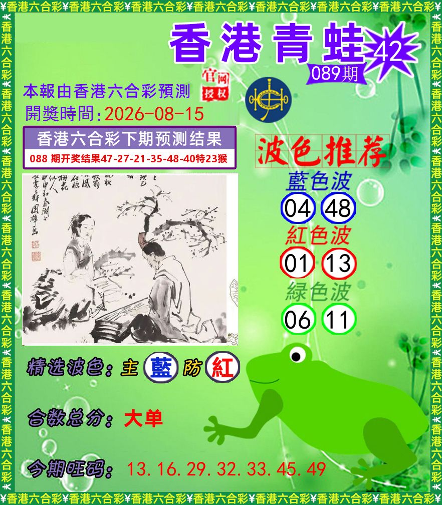青蛙系列42 第89期