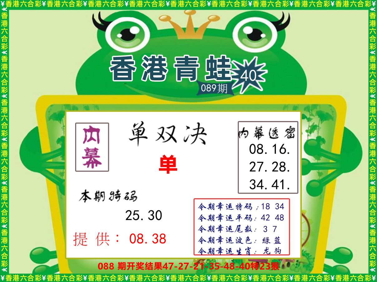青蛙系列50 第89期