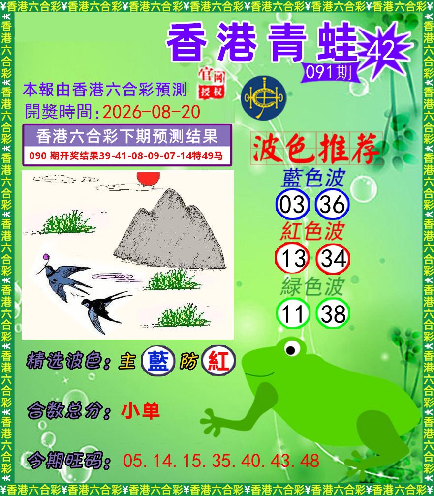 青蛙系列42 第91期
