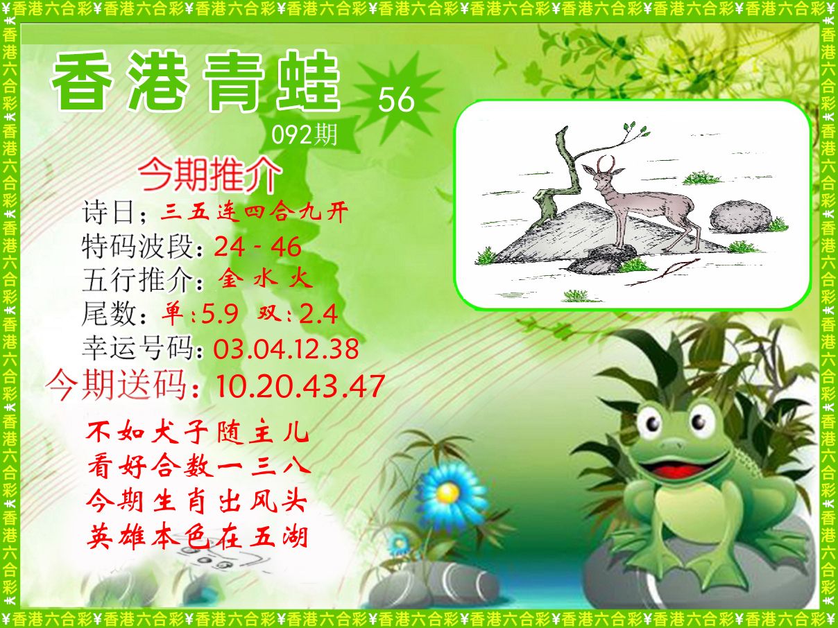 青蛙系列56 第92期