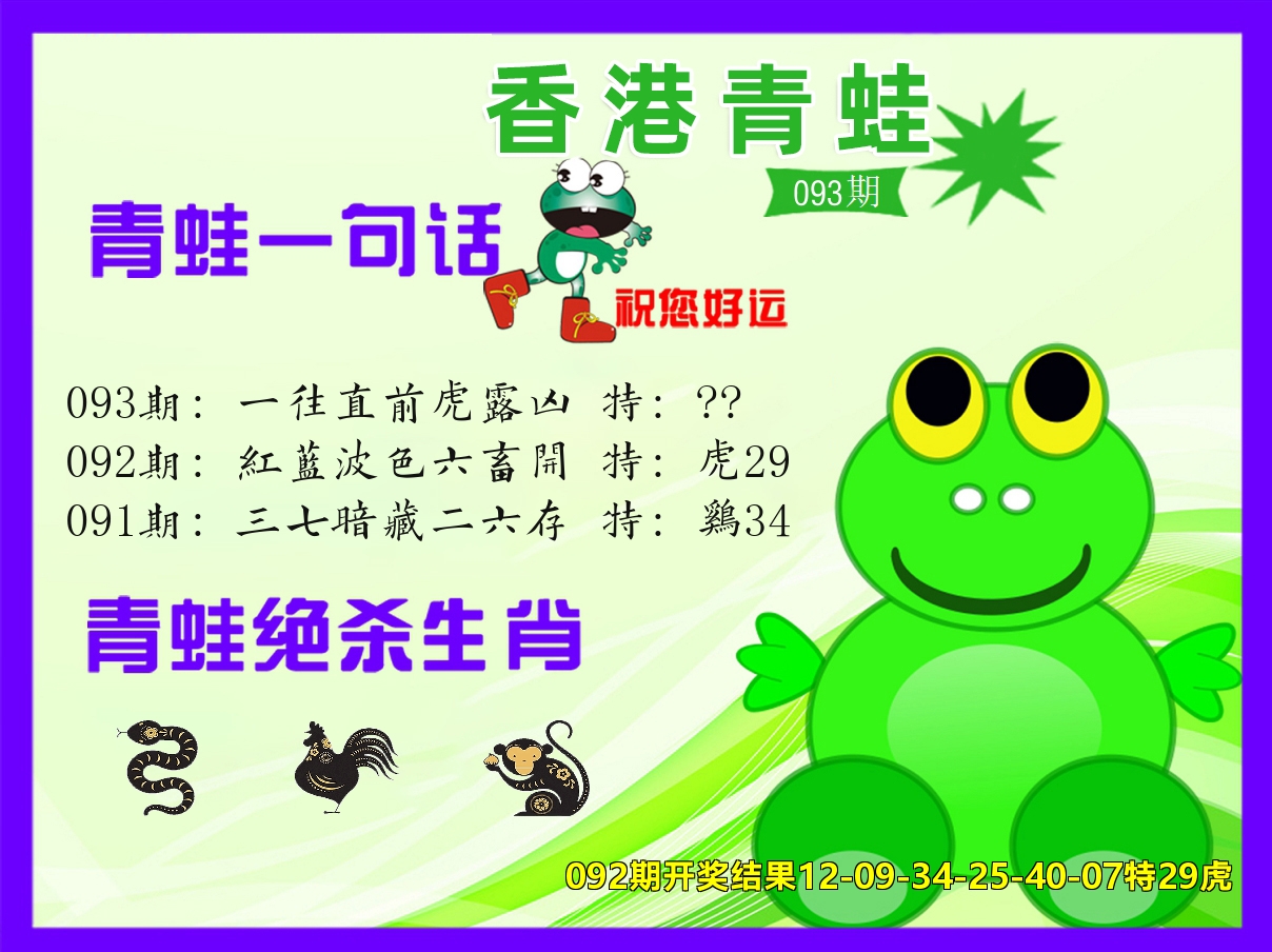 青蛙系列32 第93期