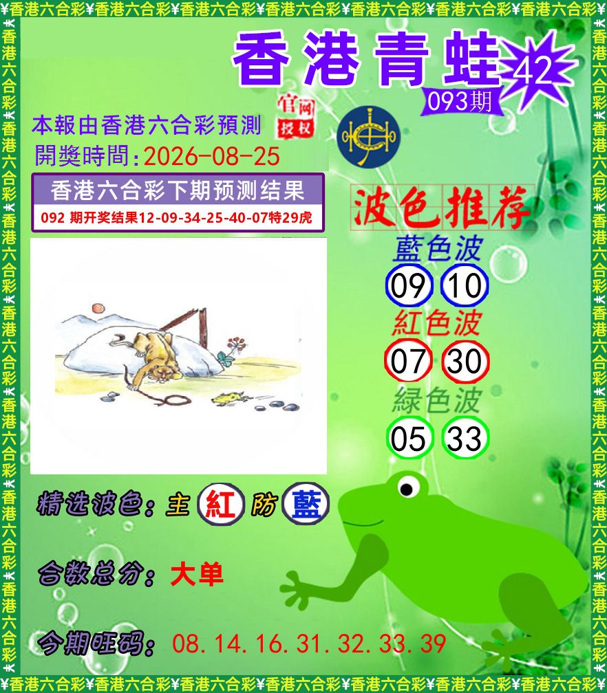 青蛙系列42 第93期