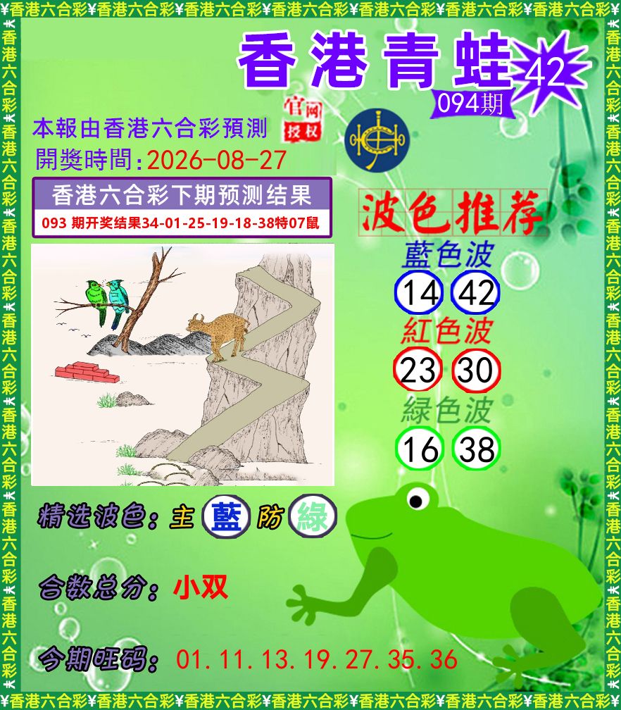 青蛙系列42 第94期