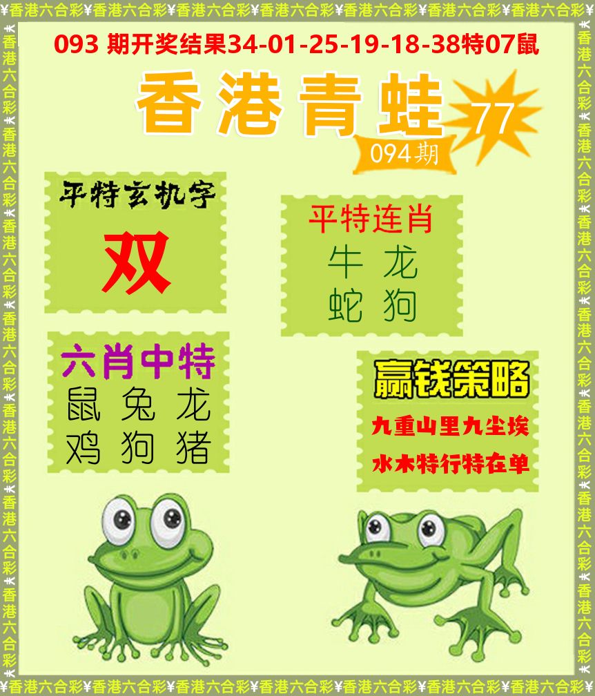 青蛙系列77 第94期