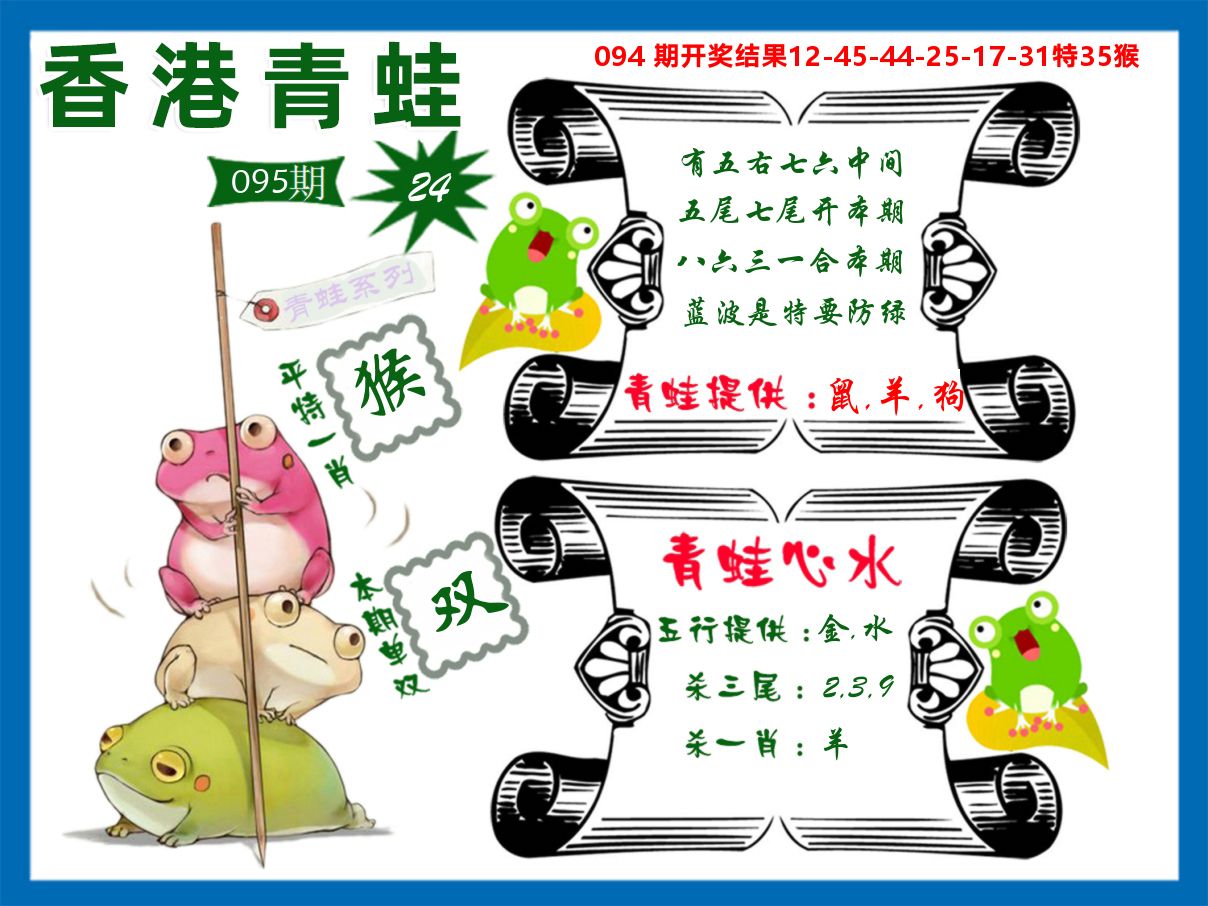 青蛙系列24 第95期