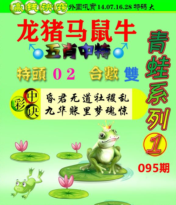 青蛙彩图 第95期