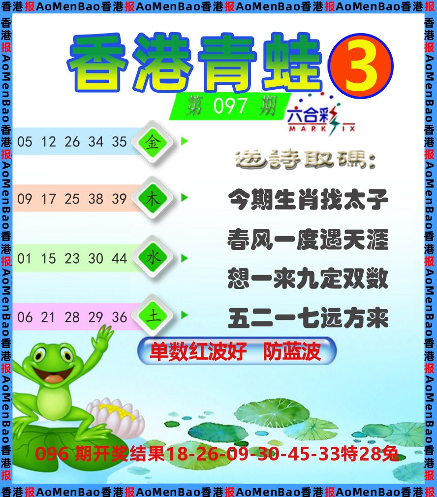 青蛙系列3 第97期