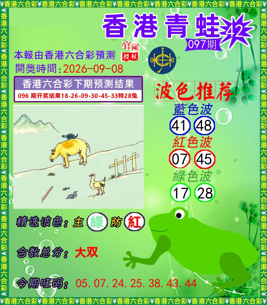 青蛙系列42 第97期