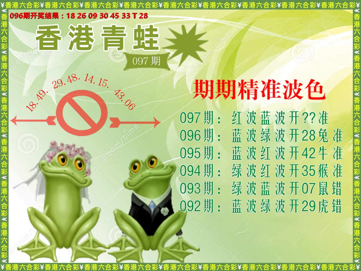 青蛙系列63 第97期