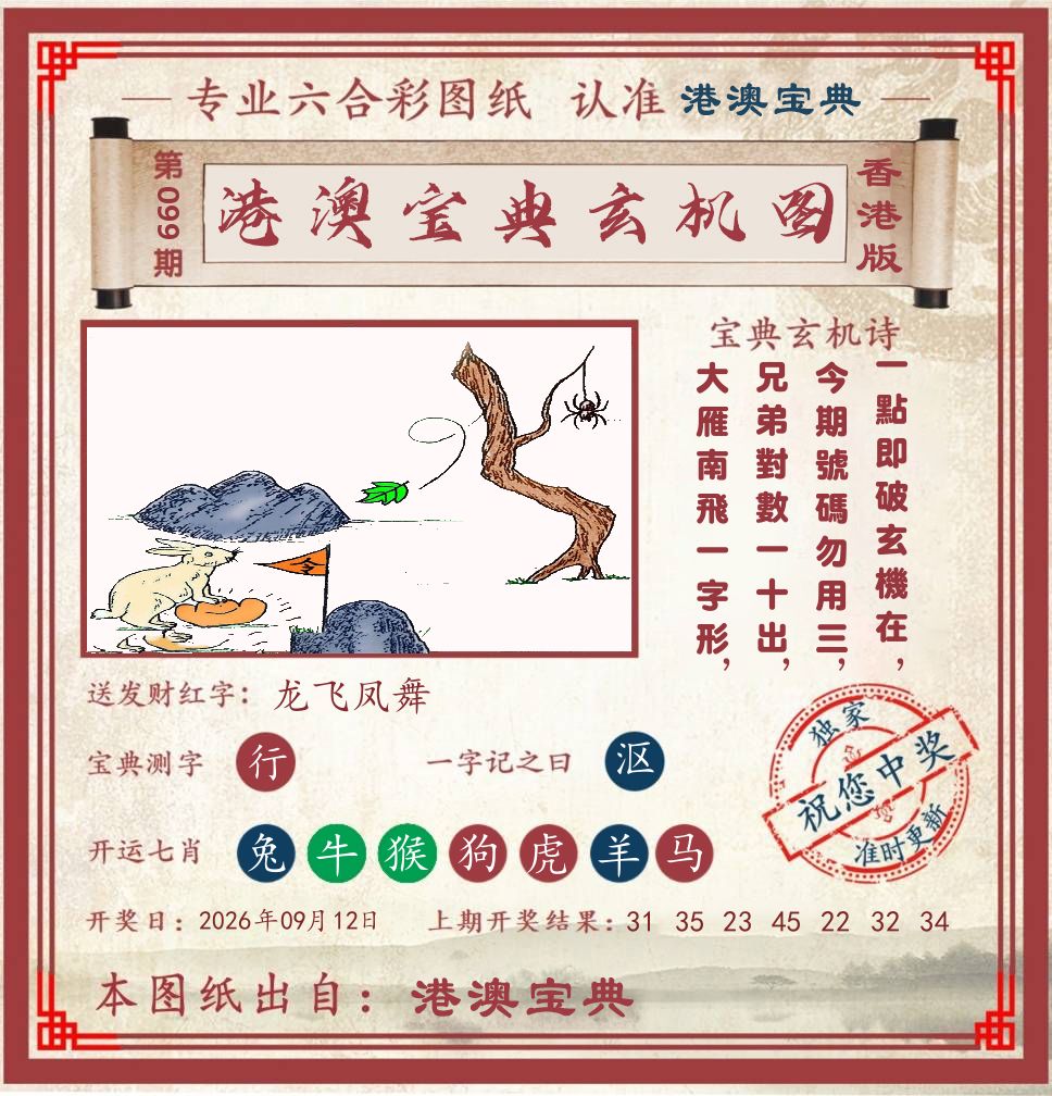 港澳宝典玄机图 第99期